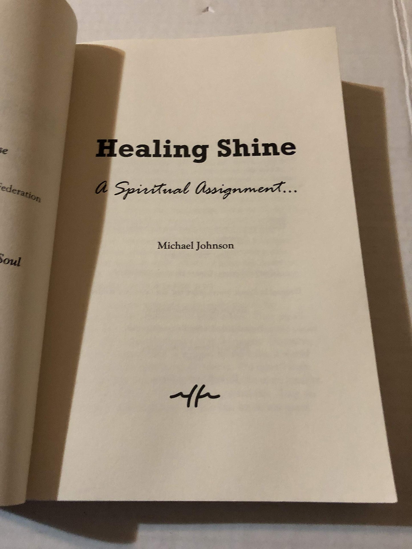 HEALING SHINE A Spiritual Assignment