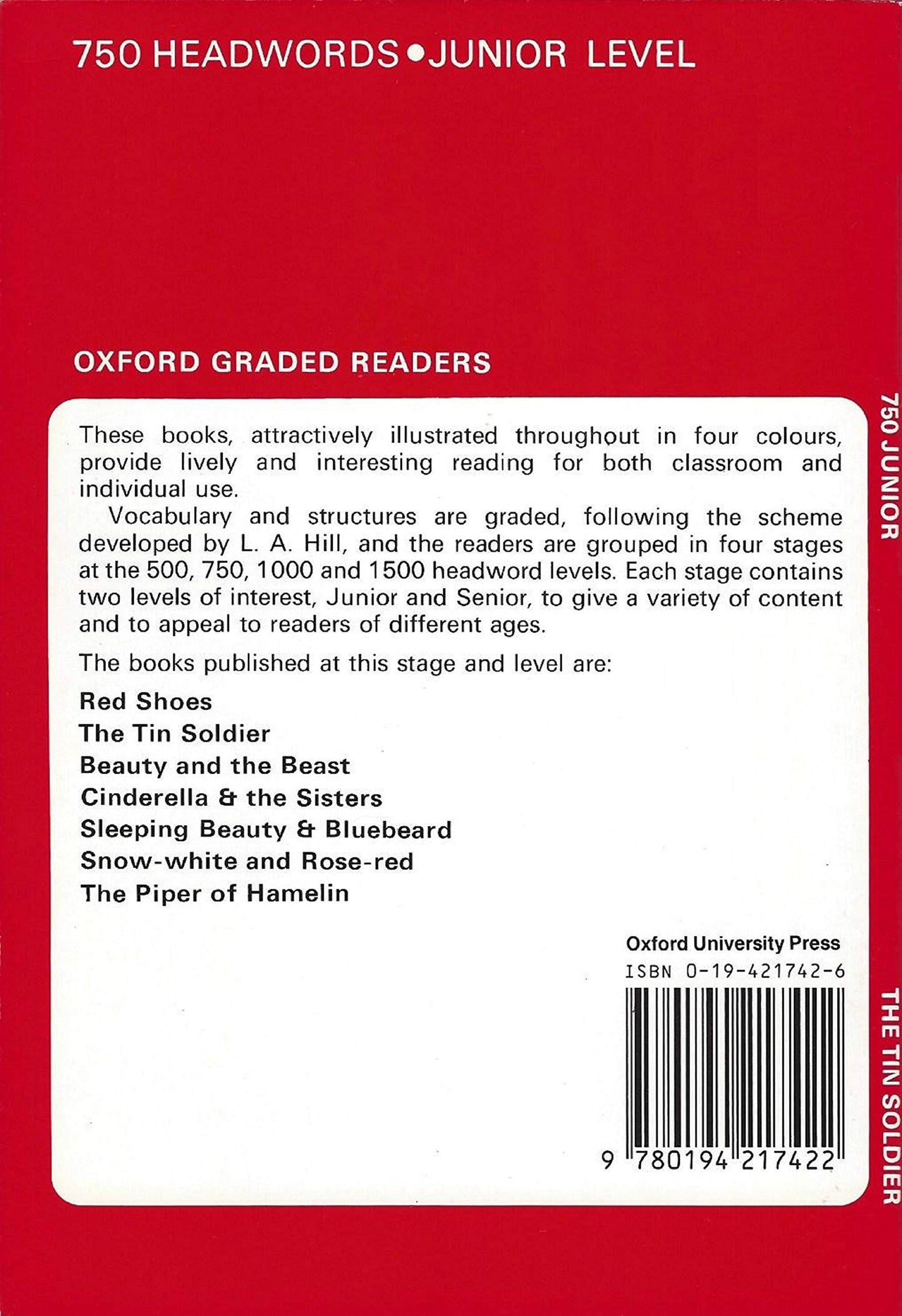 The Tin Soldier (Oxford Graded Readers, 750 Headwords, Junio
