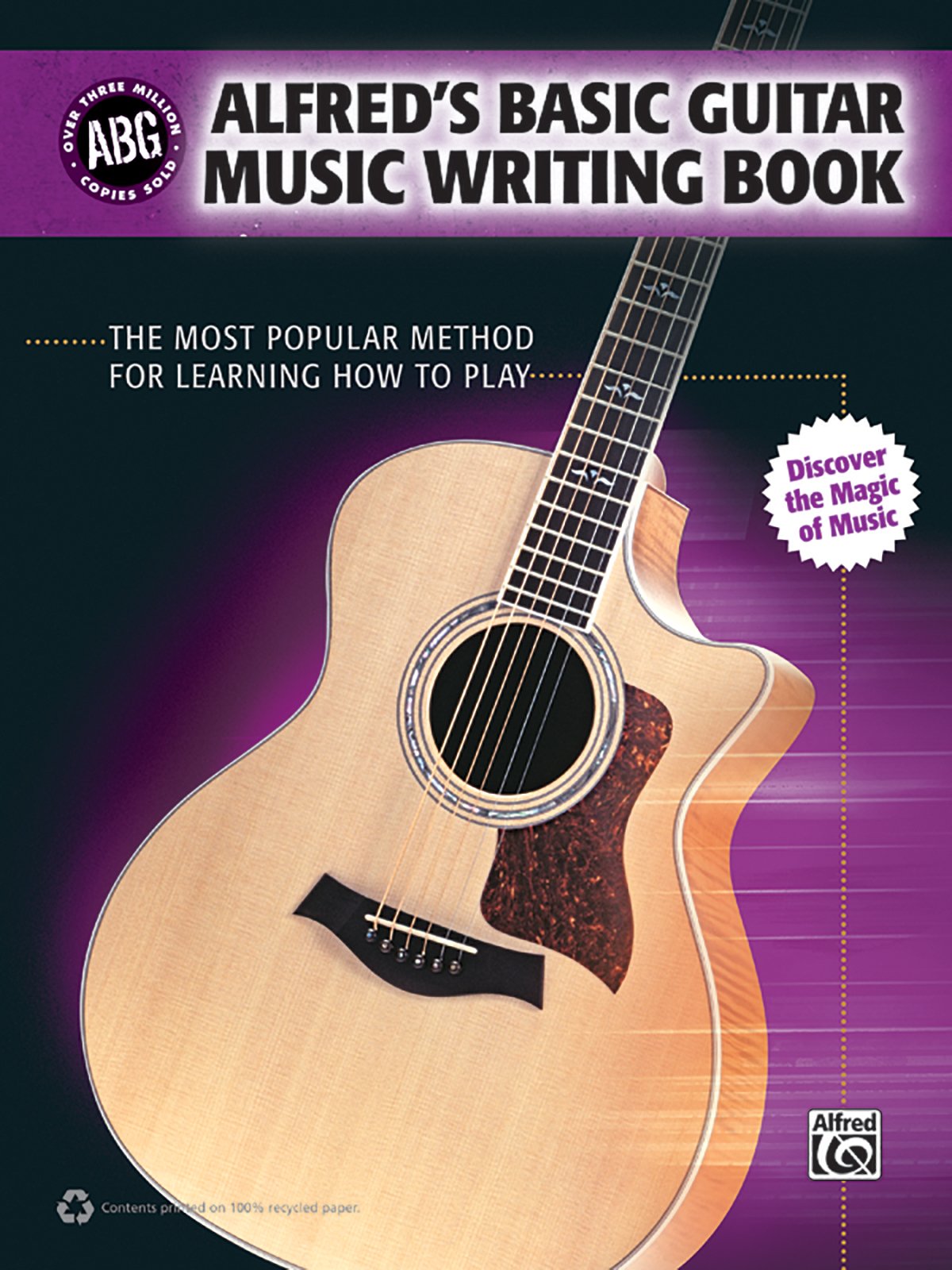 Alfred's Basic Guitar Music Writing Book: The Most Popular Method for Learning How to Play (Alfred's Basic Guitar Library)