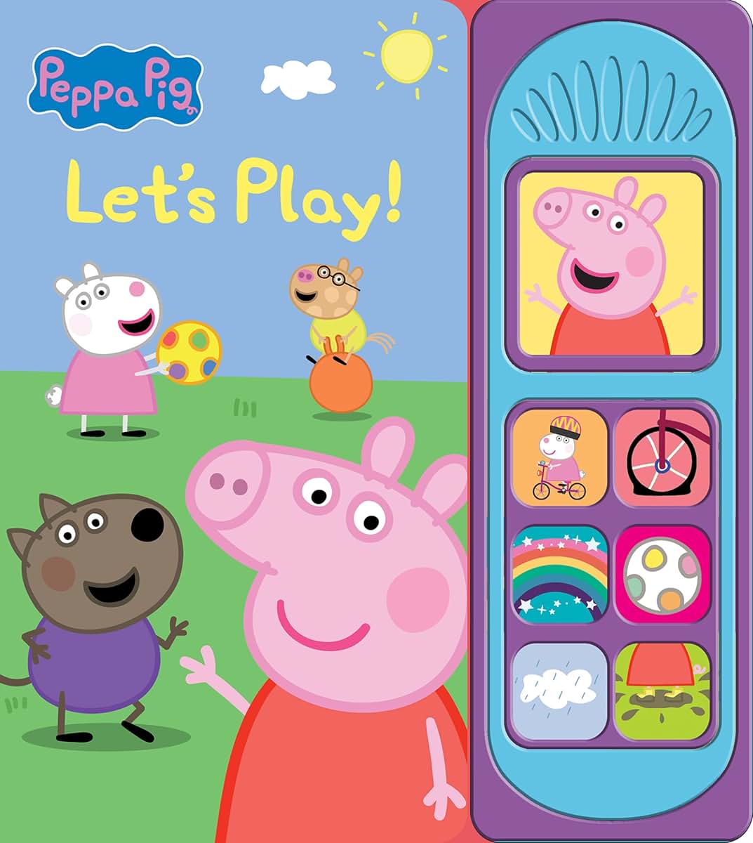 Peppa Pig - Let's Play 7-Button Sound Book - PI Kids