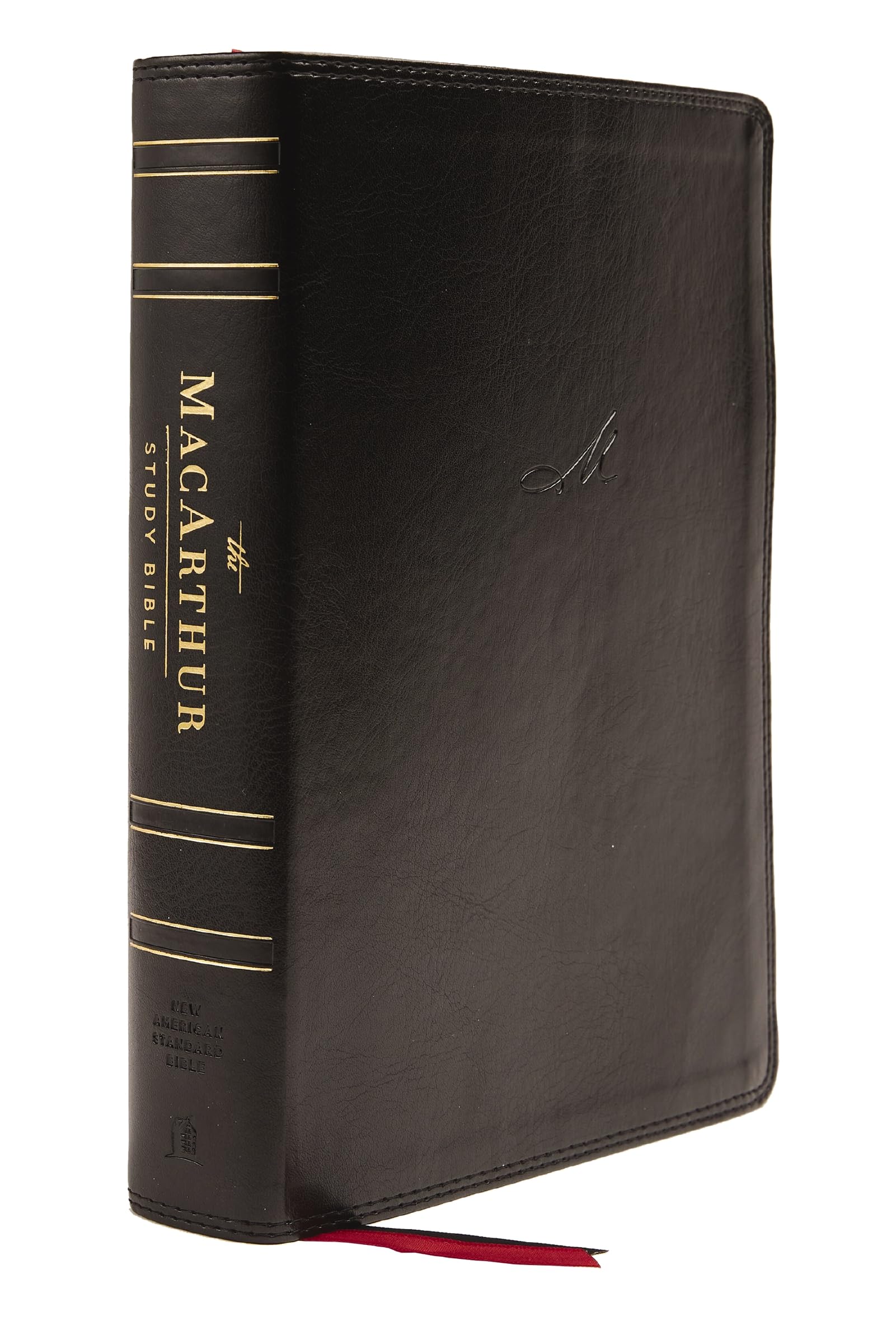 NASB, MacArthur Study Bible, Black Leathersoft, 1995 Text, Comfort Print: Unleashing God's Truth One Verse at a Time (Holy Bible, New American Standard Bible)