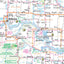 Rand McNally Easy to Fold: North Dakota, South Dakota Laminated Map