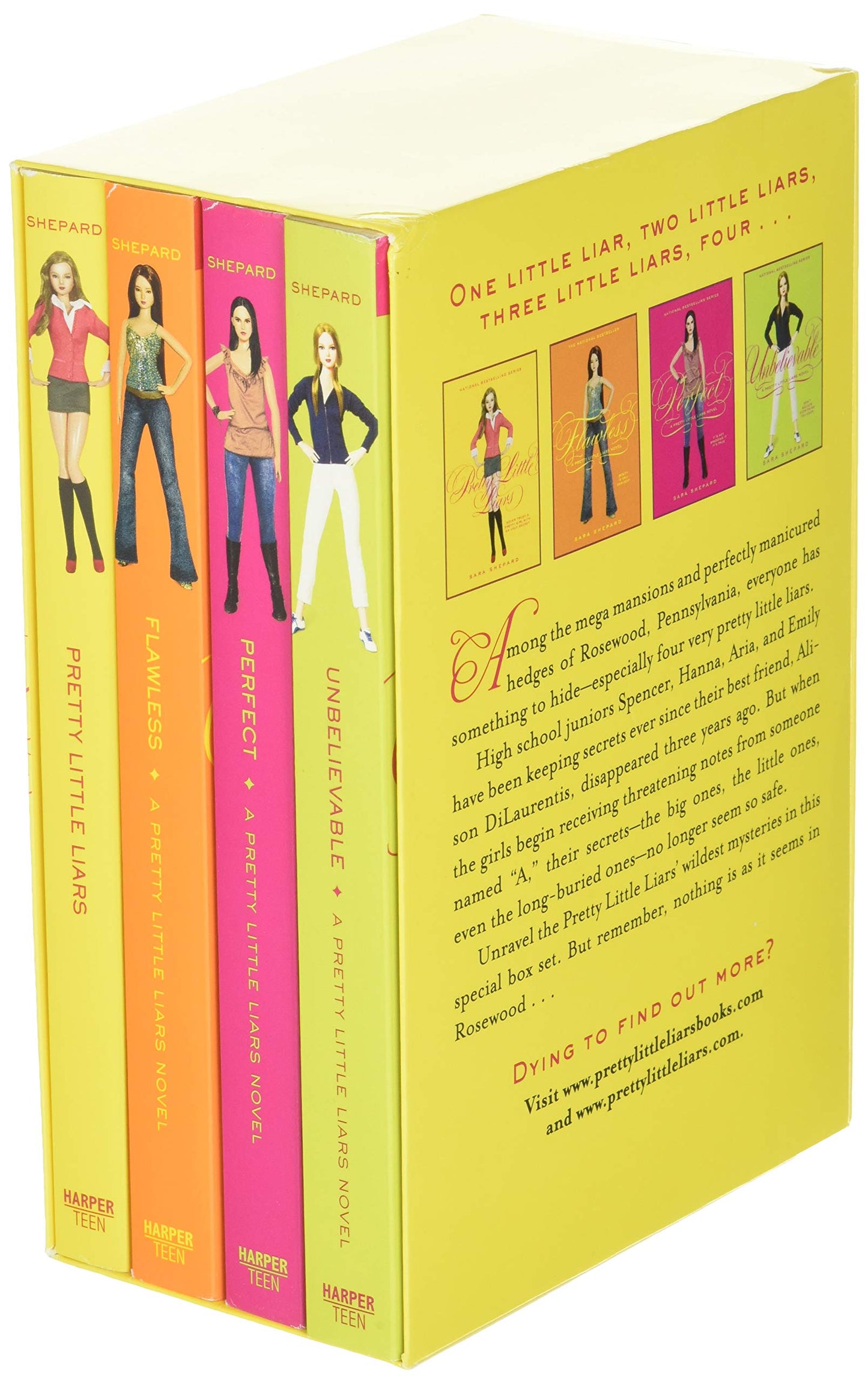 Pretty Little Liars Box Set: Books 1-4 by Sara Shepard