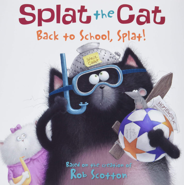 Splat the Cat: Back to School, Splat!: A Funny Storybook About Pirates and Sharks for Kids (Ages 4-8)
