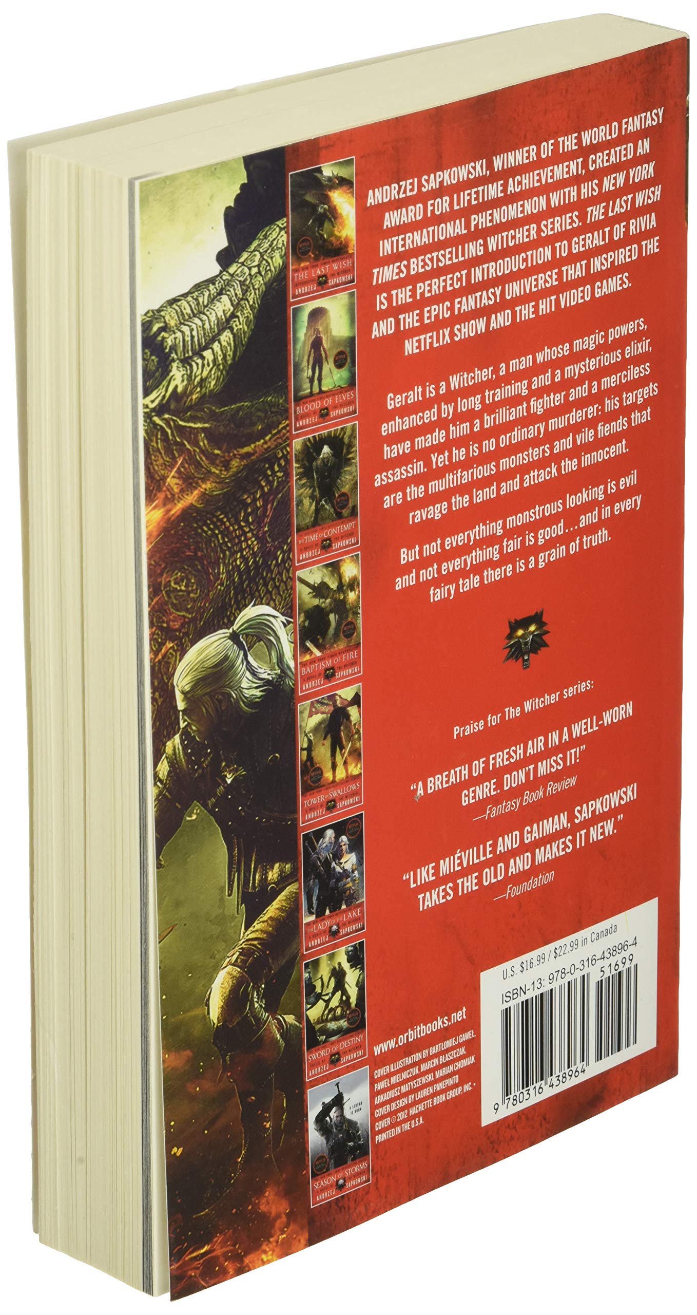 The Last Wish (The Witcher, 1) by Sapkowski, Andrzej