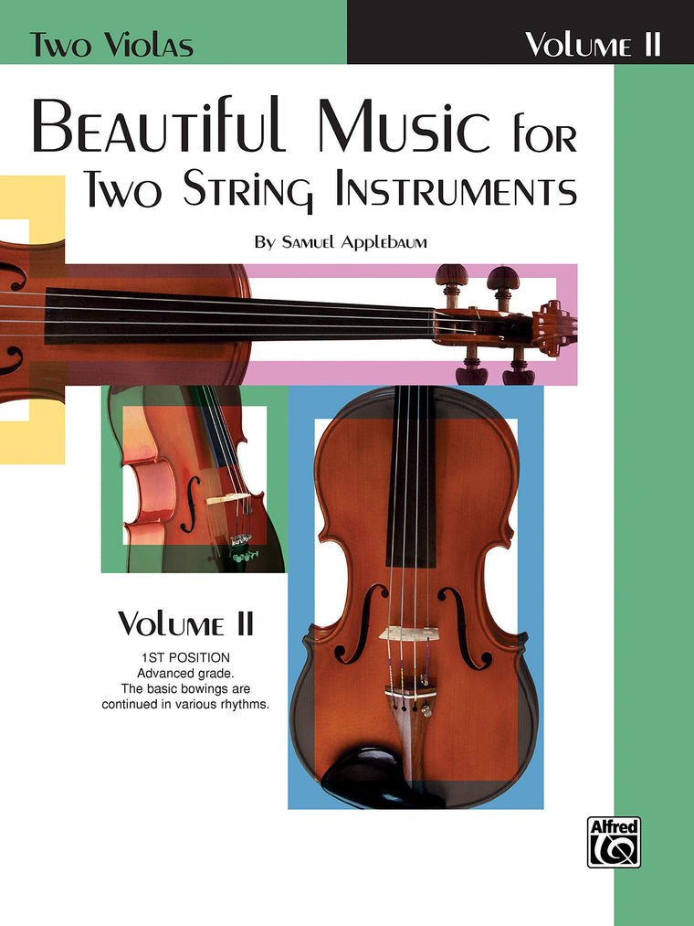 Beautiful Music for Two String Instruments, Bk 2: 2 Violas