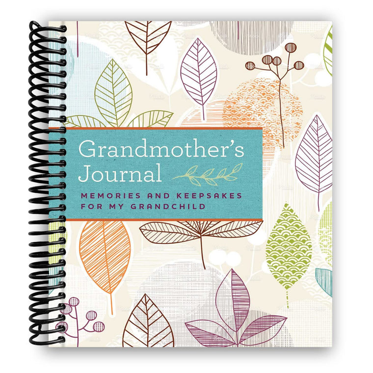 Grandmothers Journal: Memories and Keepsakes for My Grandchild [Spiral-bound] Blue Streak