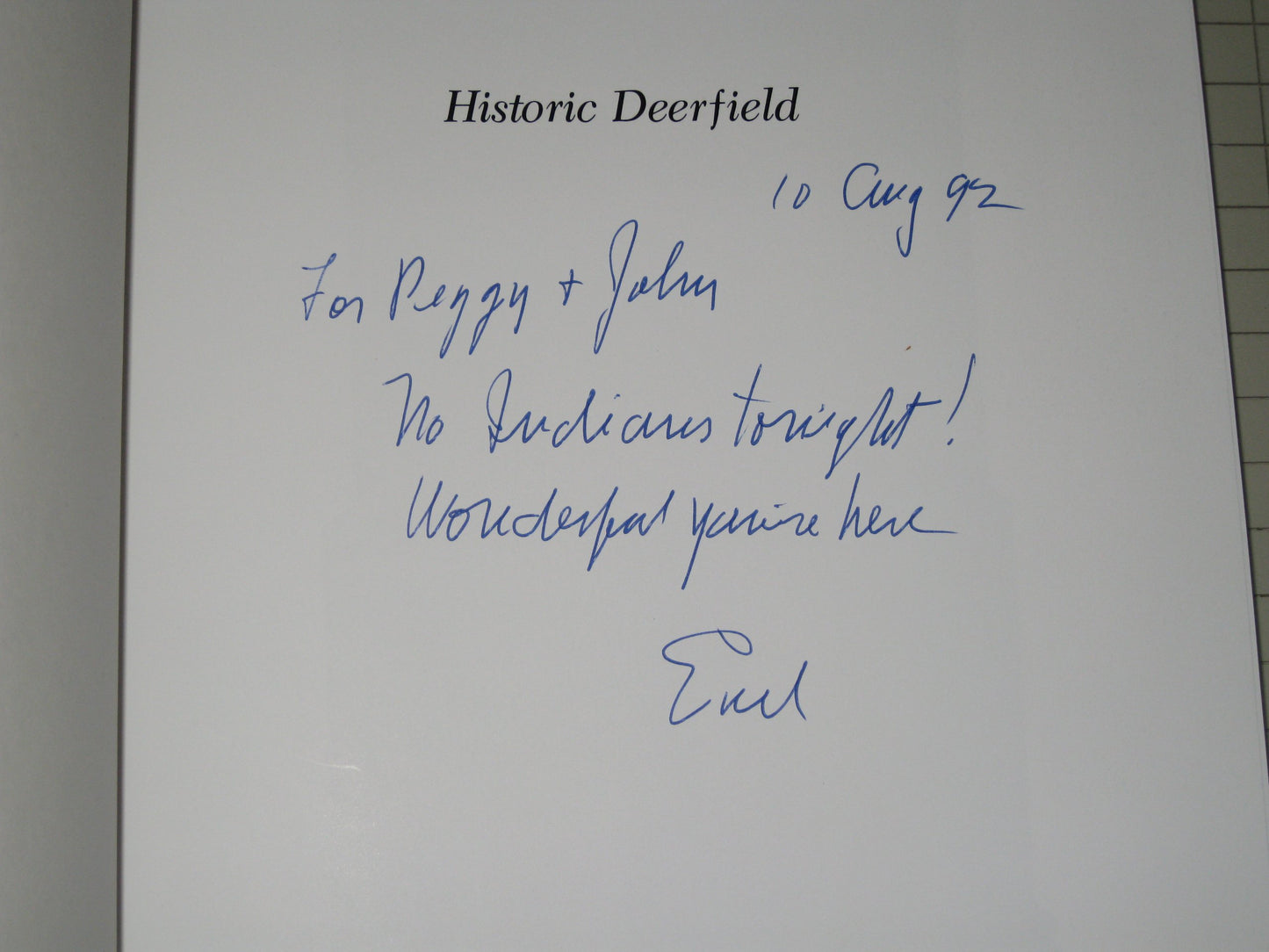Historic Deerfield: A Portrait of Early America