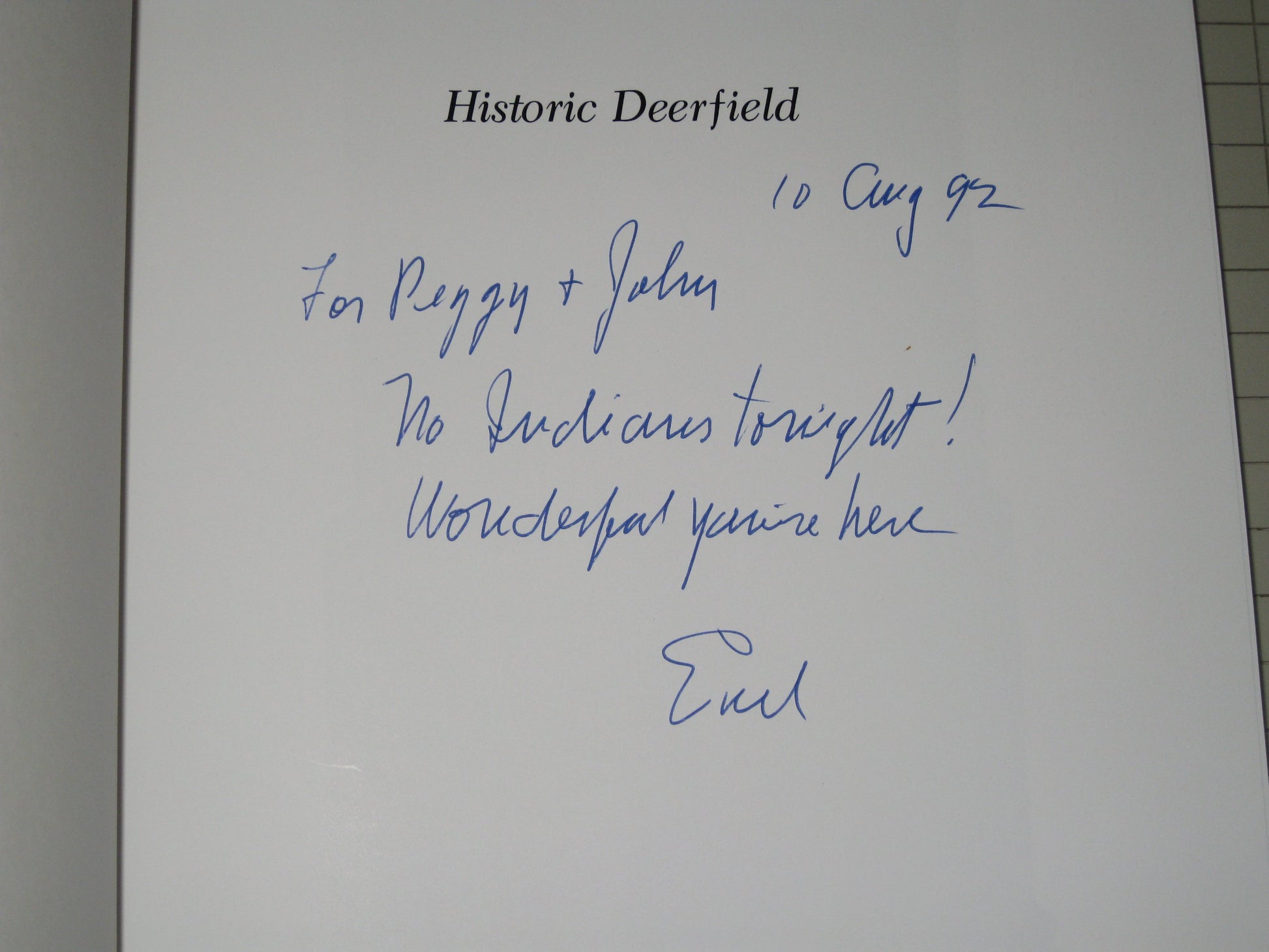 Historic Deerfield: A Portrait of Early America
