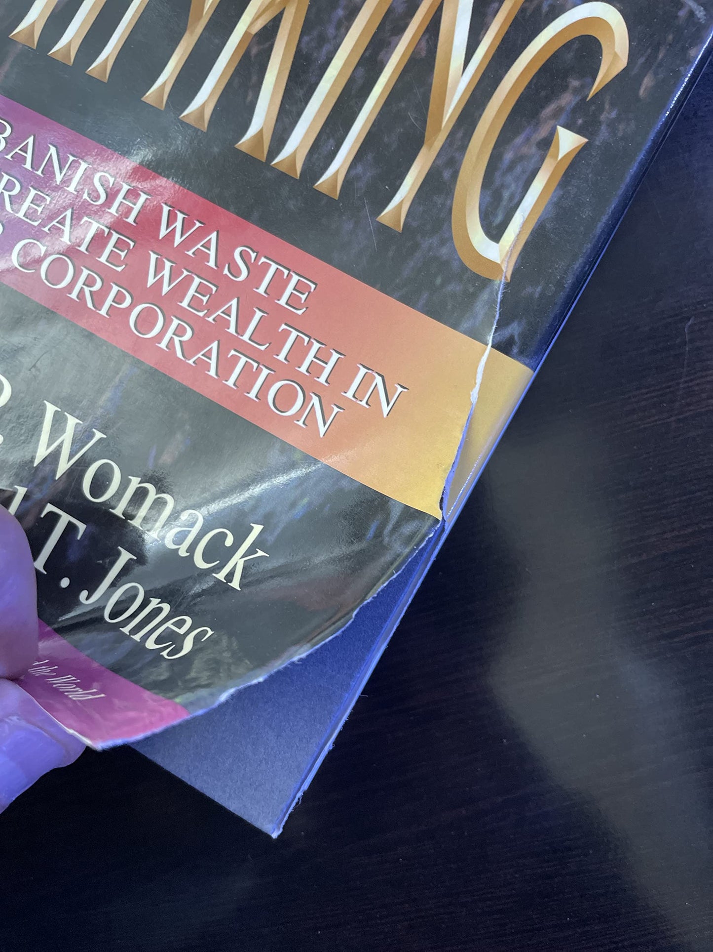 Lean Thinking : Banish Waste and Create Wealth in Your Corpo