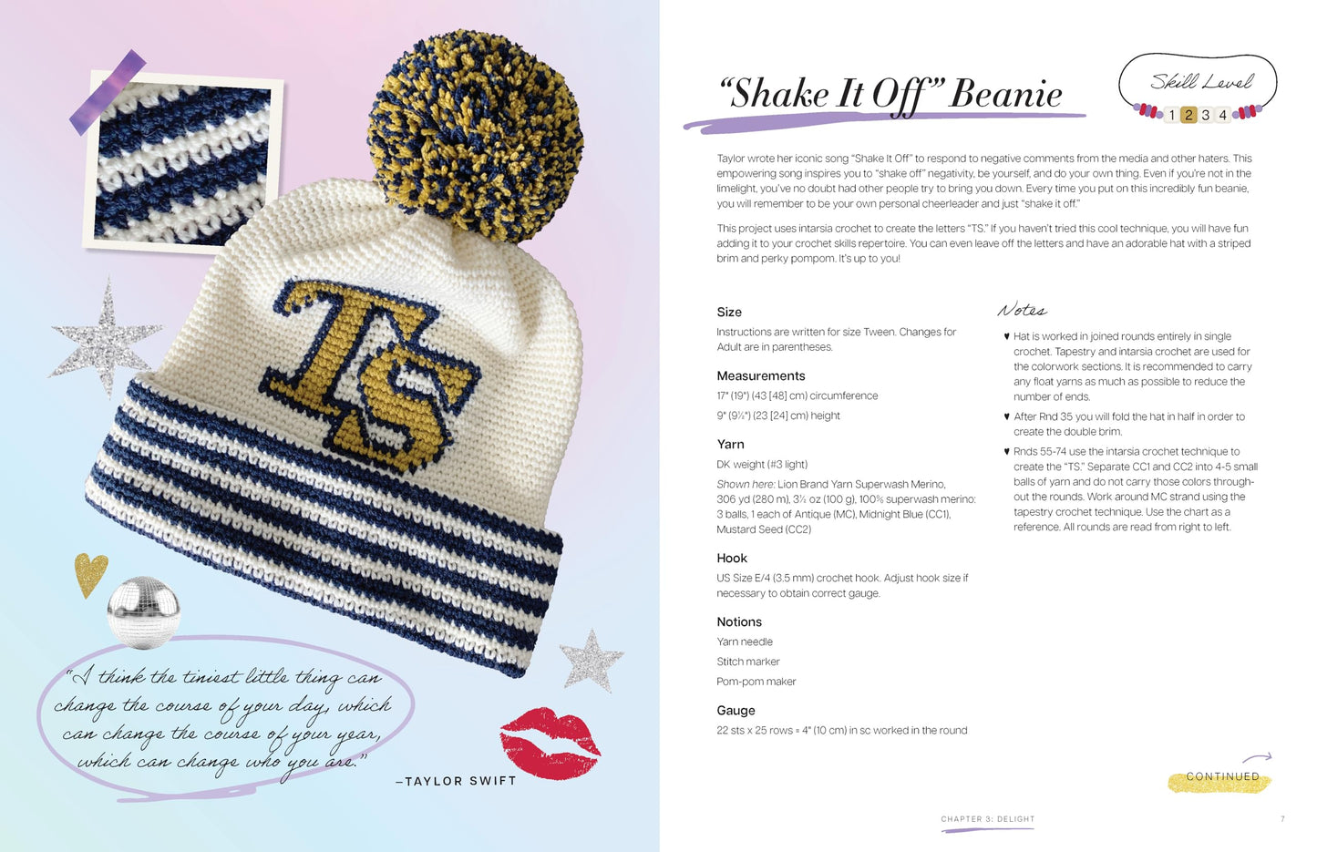 Unofficial Taylor Swift Crochet: 20+ Projects Inspired by the Music and Style Icon (Celebrity Crochet)