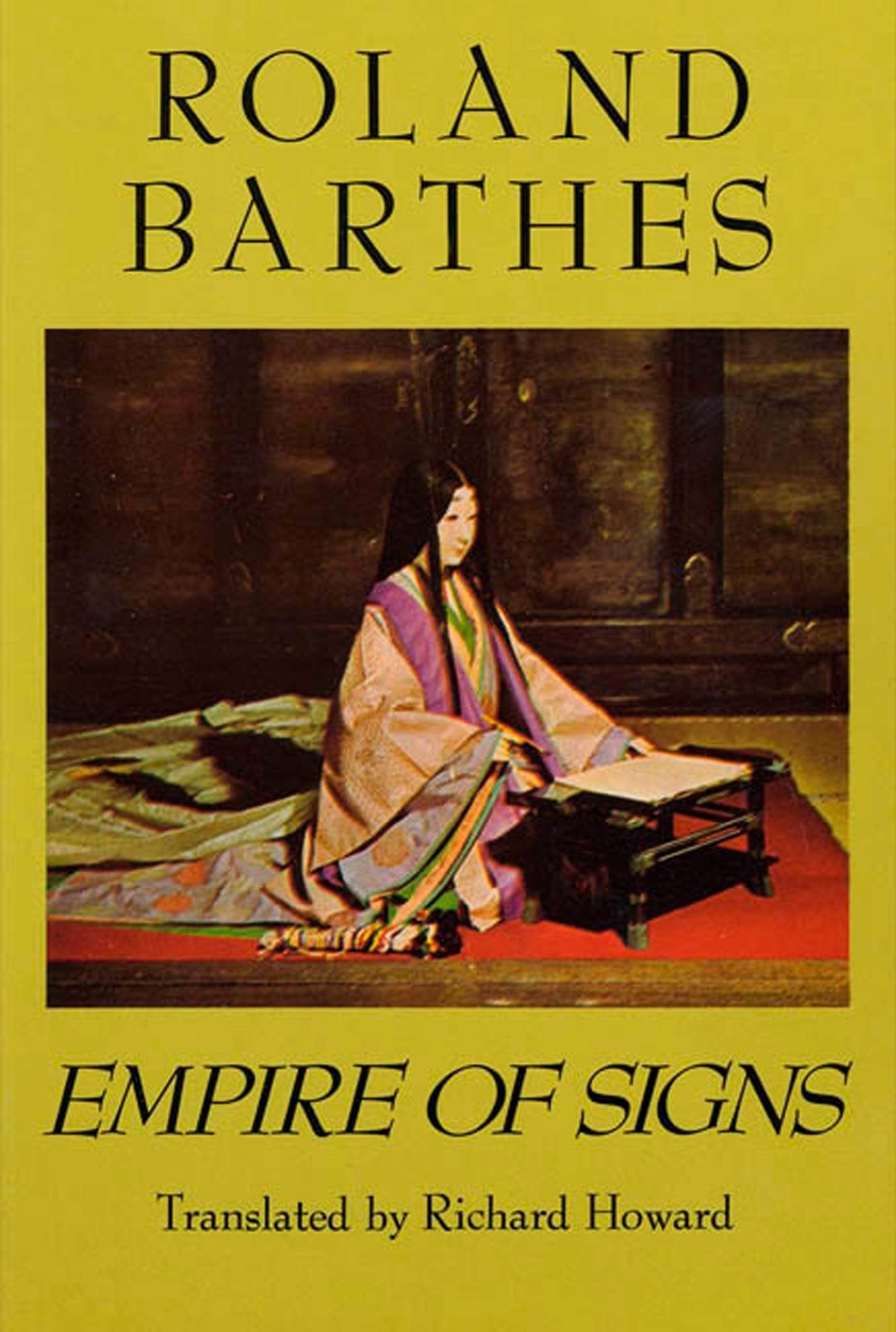 Empire of Signs by Roland Barthes (New)