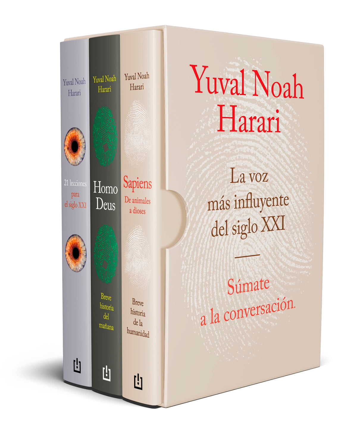 Estuche Harari (contiene: Sapiens; Homo Deus; 21 lecciones para el siglo XXI) / Yuval Noah Harari Books Set (Sapiens, Homo Deus, 21 Lessons for 21st Century) (Spanish Edition)