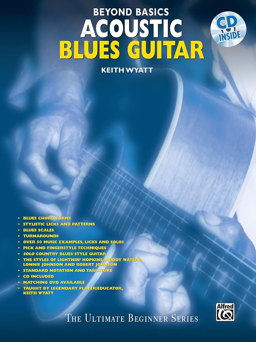 Beyond Basics: Acoustic Blues Guitar, Book & CD
