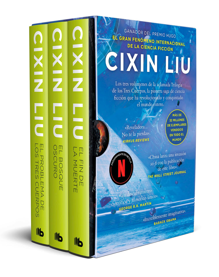 Estuche Triloga de los Tres Cuerpos: El problema de los tres cuerpos; El bosque oscuro; El fin de la muerte / Three-Body Problem Boxed Set: The Dark ... THREE-BODY PROBLEM SERIES) (Spanish Edition)