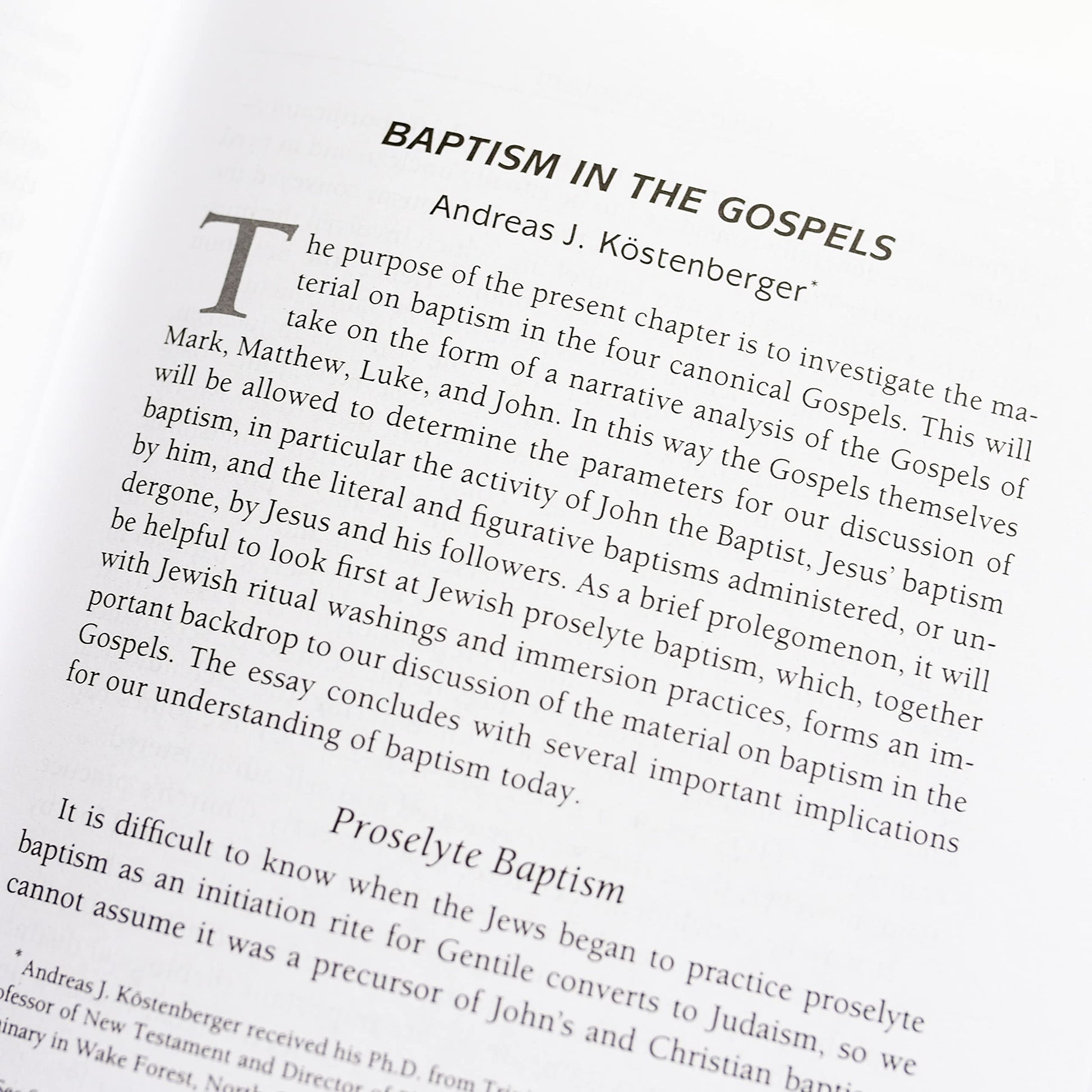 Believer's Baptism: Sign of the New Covenant in Christ (New American Commentary Studies in Bible and Theology)