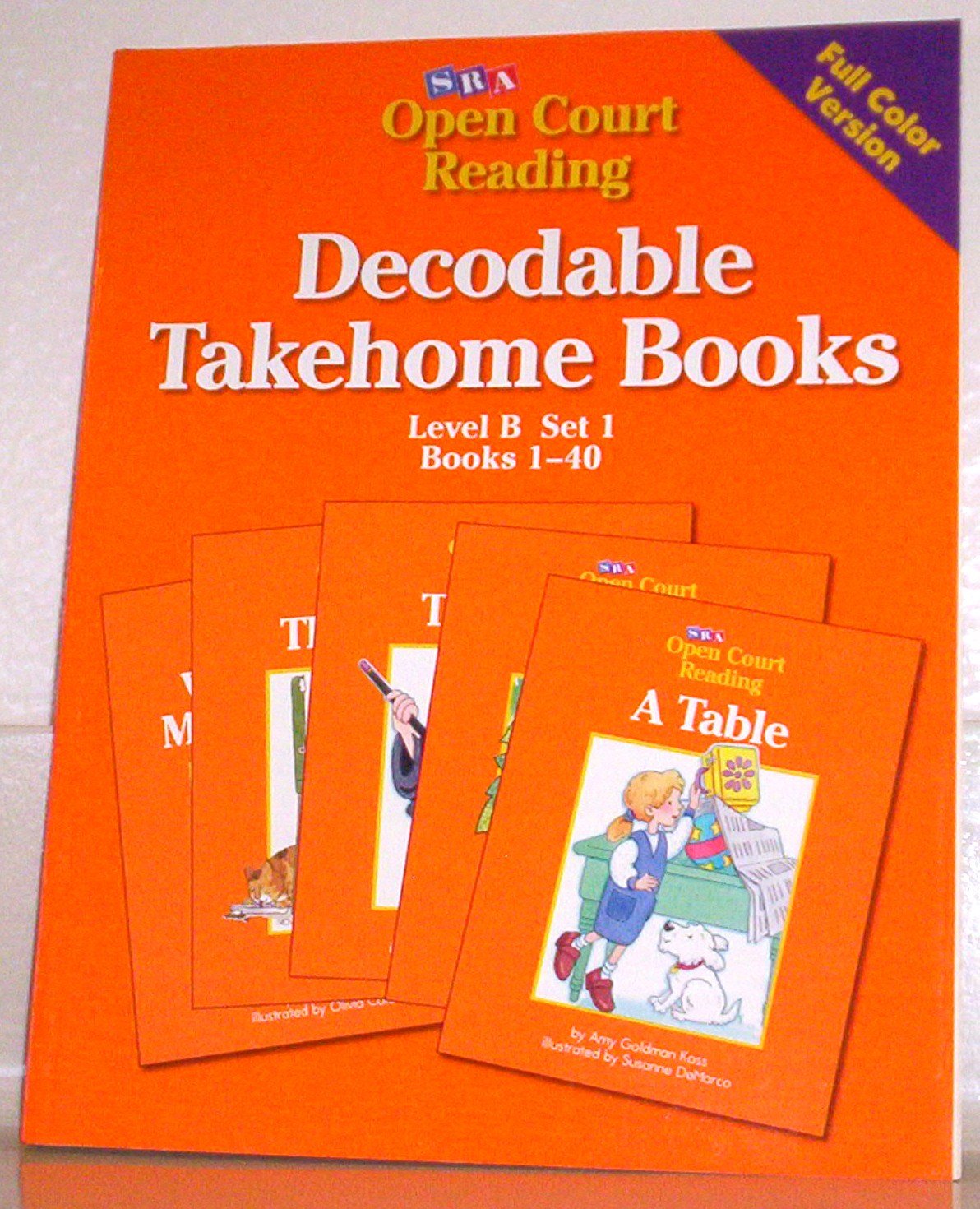 Open Court Reading Decodable Takehome Books: Level B, Set 1, Books 1-40