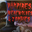 Vampires, Werewolves & Zombies by Regan, Lisa