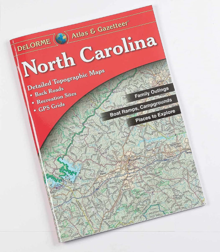 North Carolina Atlas & Gazetteer (Delorme Atlas & Gazetteer)