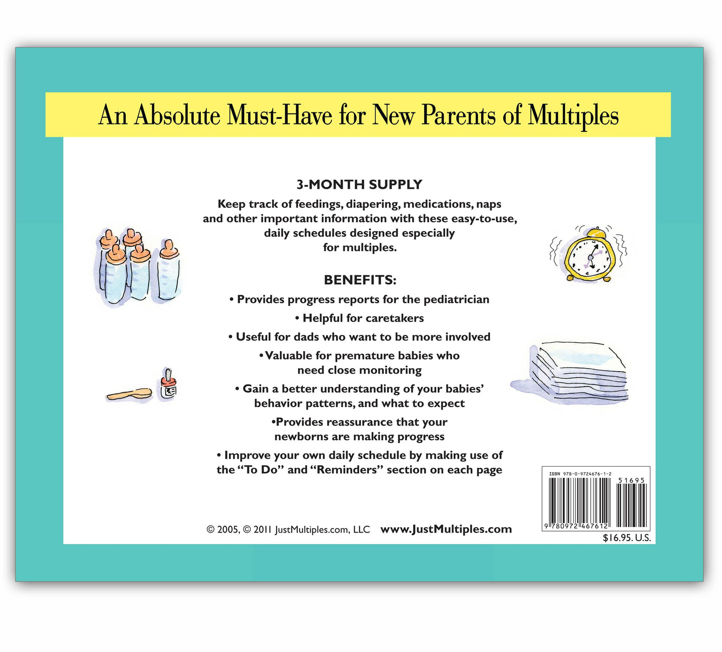 Double Time: A Helpful Book of Schedule Keeping for Twins