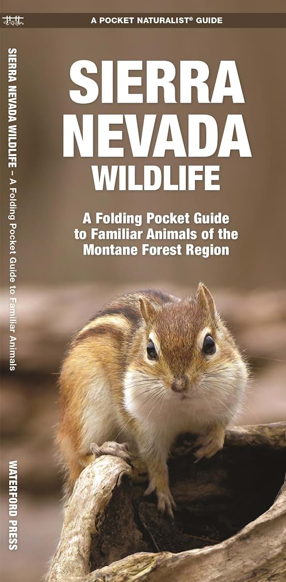 Sierra Nevada Wildlife: A Folding Pocket Guide to Familiar Animals of the Montane Forest Region (Wildlife and Nature Identification)