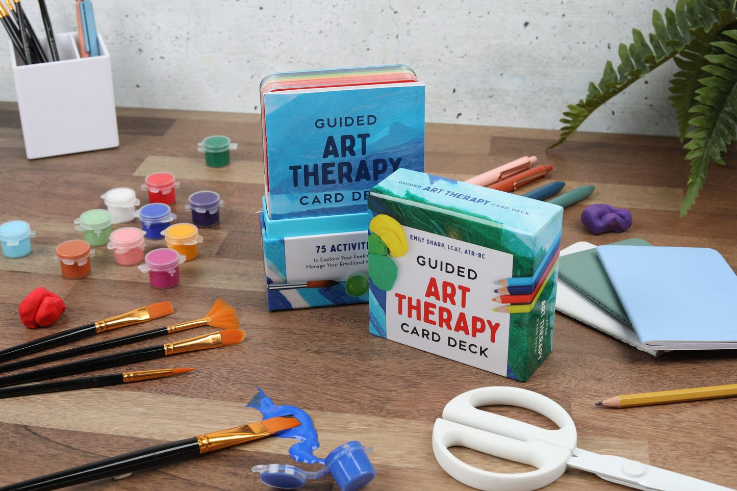 Guided Art Therapy Card Deck: 75 Activities to Explore Your Feelings
