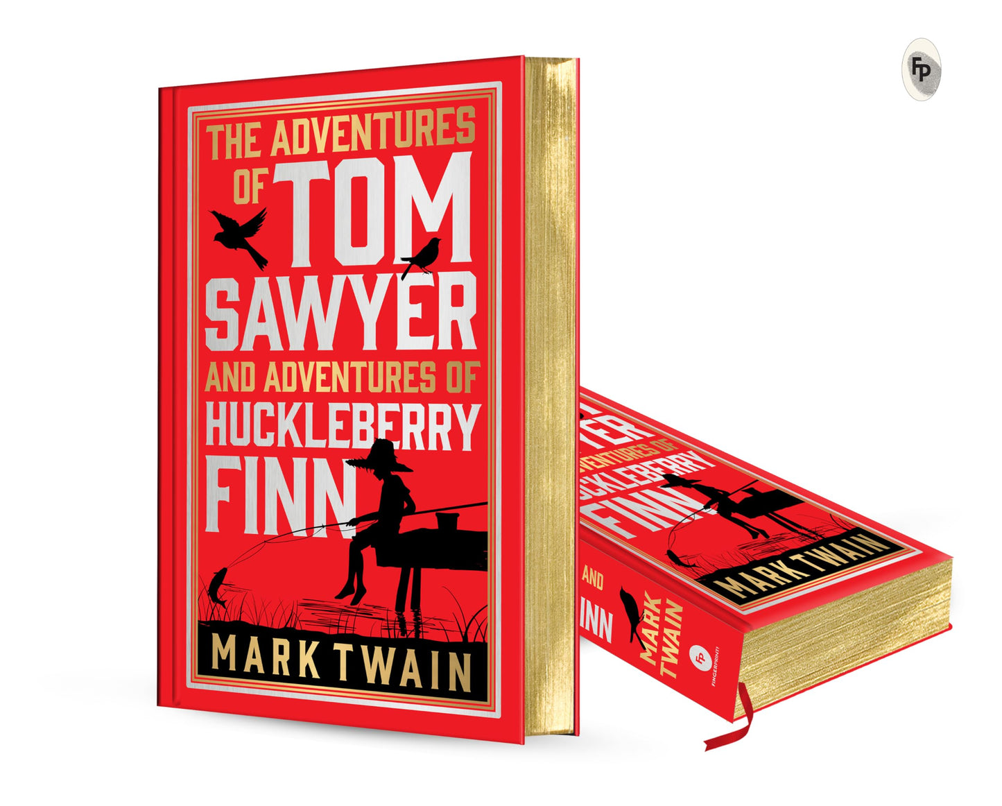 Adventures of Tom Sawyer & Adventures of Huckleberry Finn (Deluxe Hardbound Edition), The (Fingerprint Classics)