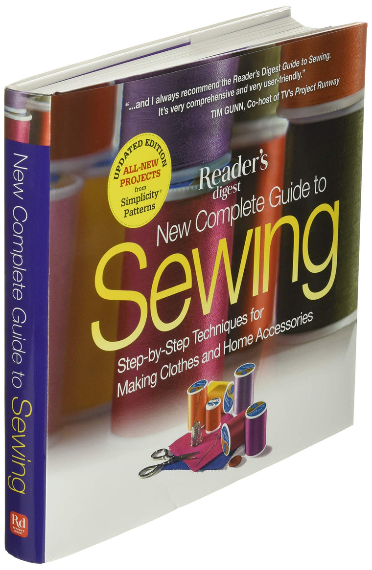 New Complete Guide to Sewing: Step-by-Step Techniques for Making Clothes and Home Accessories — back cover