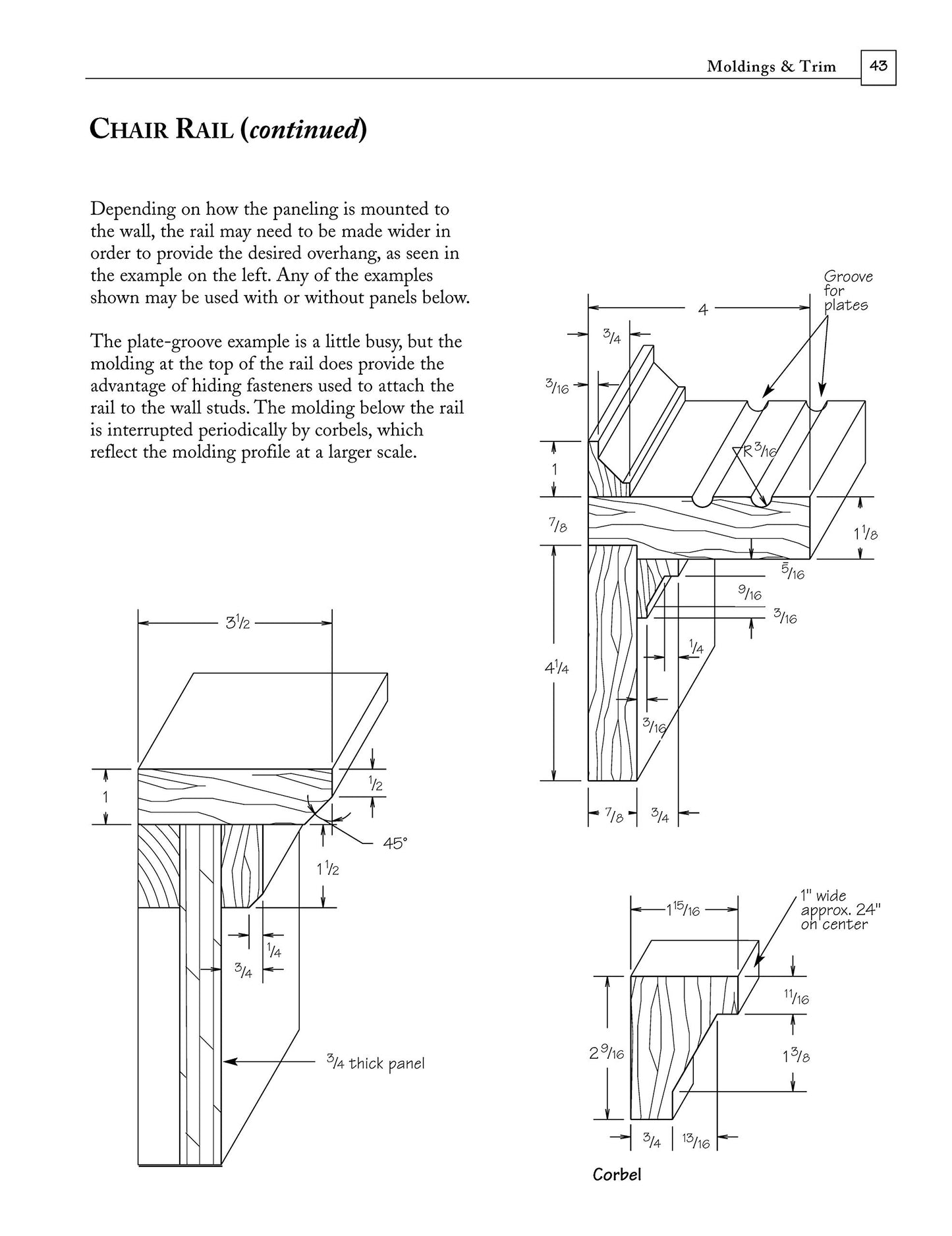 Shop Drawings for Craftsman Interiors: Cabinets, Moldings & Built-Ins for Every Room in the Home (Fox Chapel Publishing) Advice & Details Developed from Original Gustav Stickley Architectural Designs