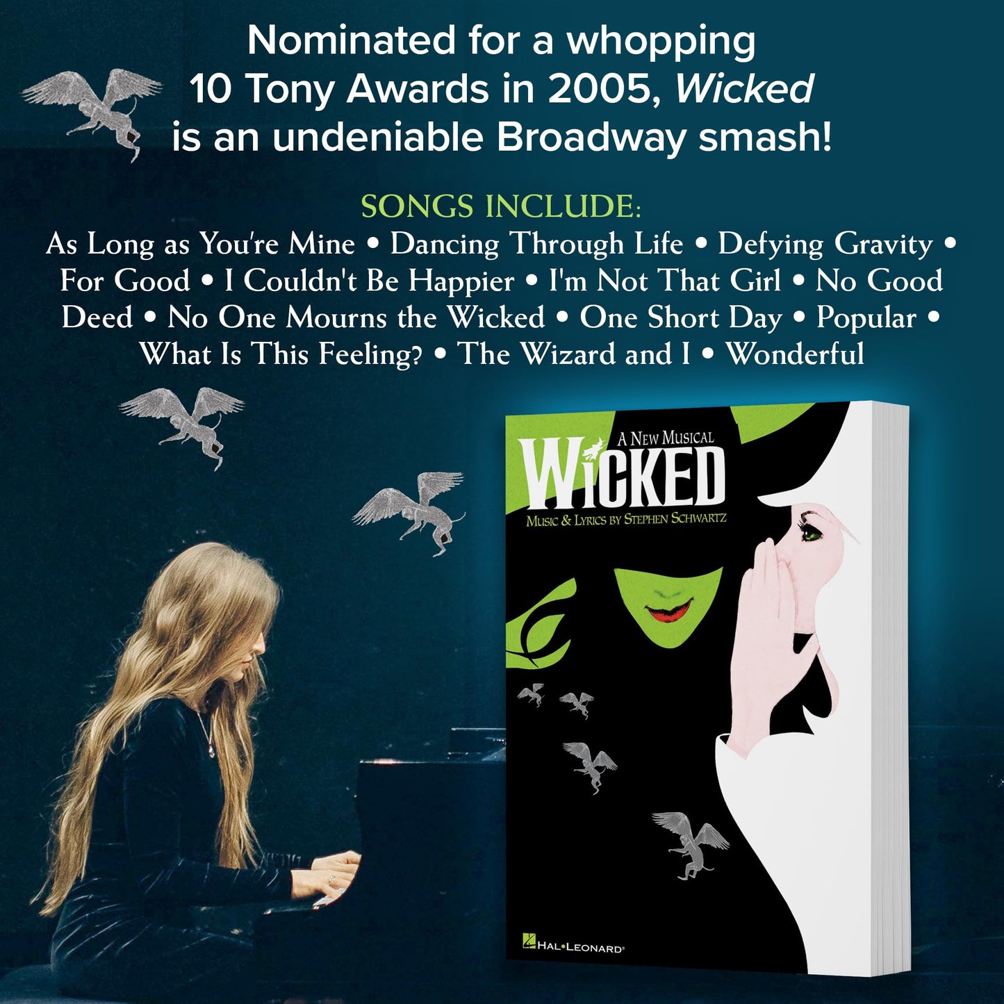 Wicked - Piano/Vocal Arrangement by Stephen Schwartz
