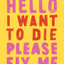 Hello I Want to Die Please Fix Me: Depression in the First Person