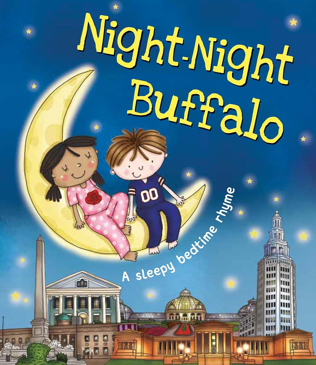 Night-Night Buffalo: A Sweet Goodnight Board Book for Kids and Toddlers