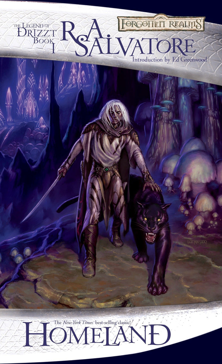 The Legend of Drizzt Boxed Set, Books I-III — back cover