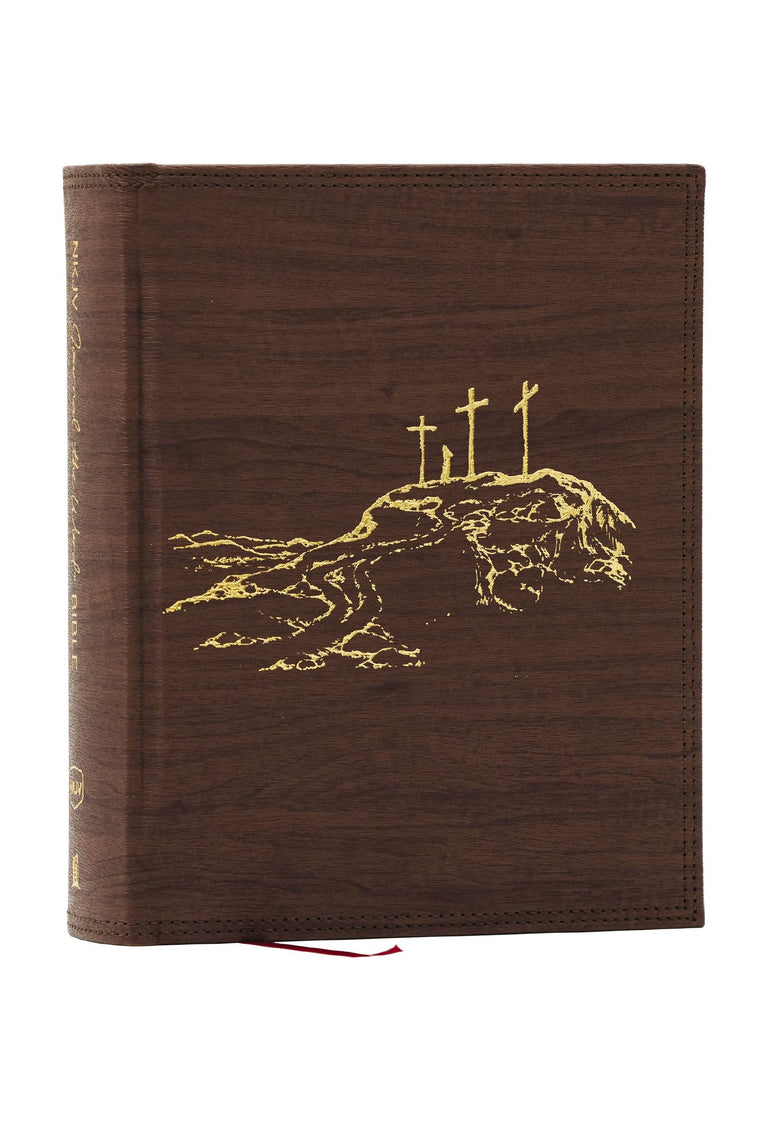 NKJV, Journal the Word Reference Bible: Let Scripture Explain Scripture. Reflect on What You Learn (Brown Leathersoft over Board, Red Letter, Comfort Print)