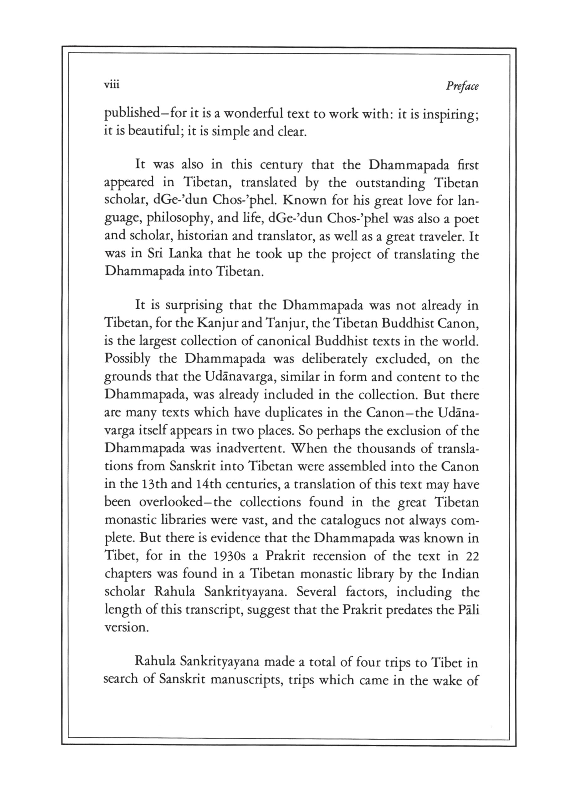 Dhammapada (Tibetan Translation Series) (English, Tibetan and Pali Edition)