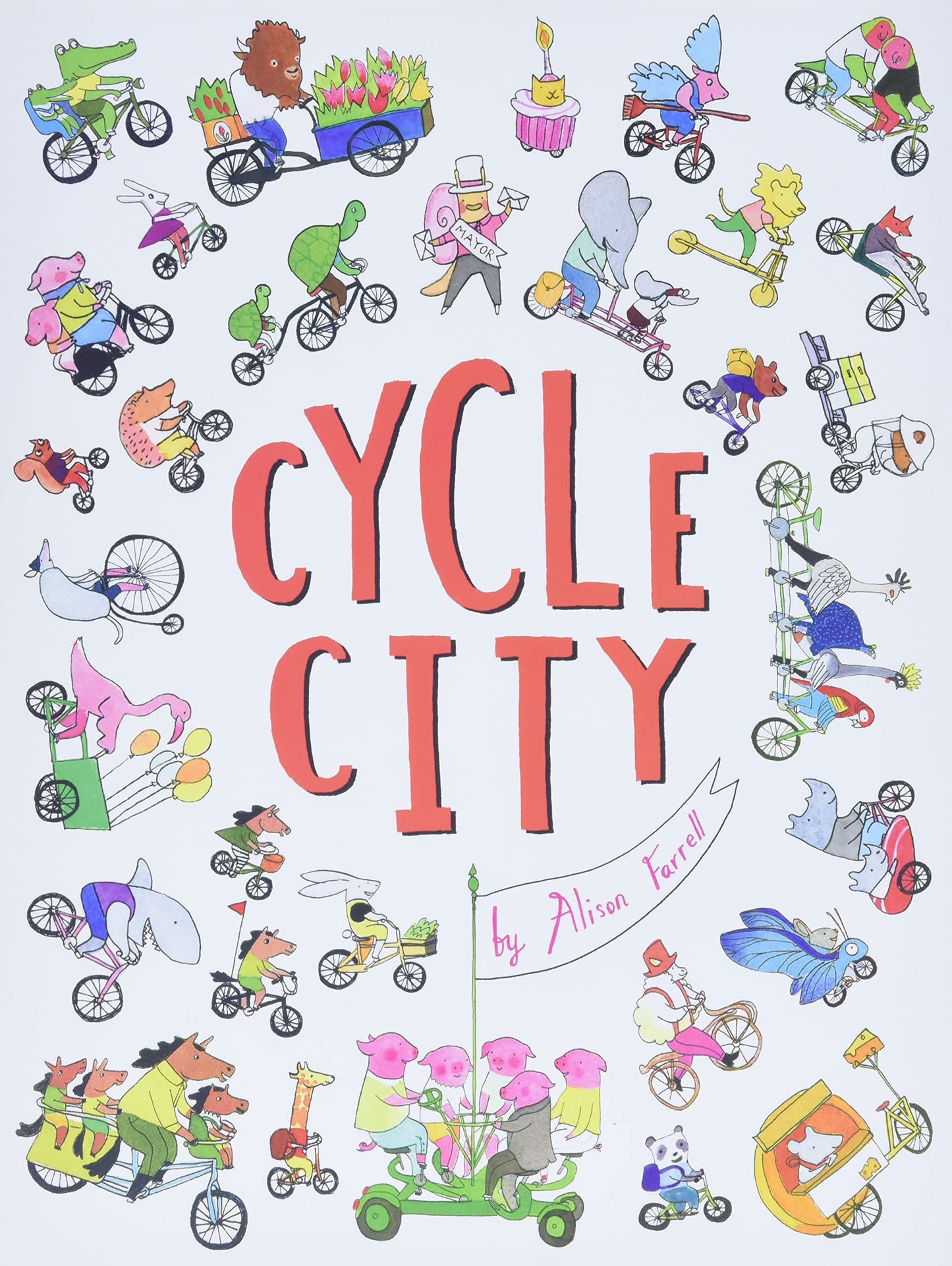Cycle City (City Books for Kids, Find and Seek Books)