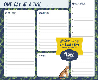 All Good Things Are Wild and Free Daily Tracker (Flow)