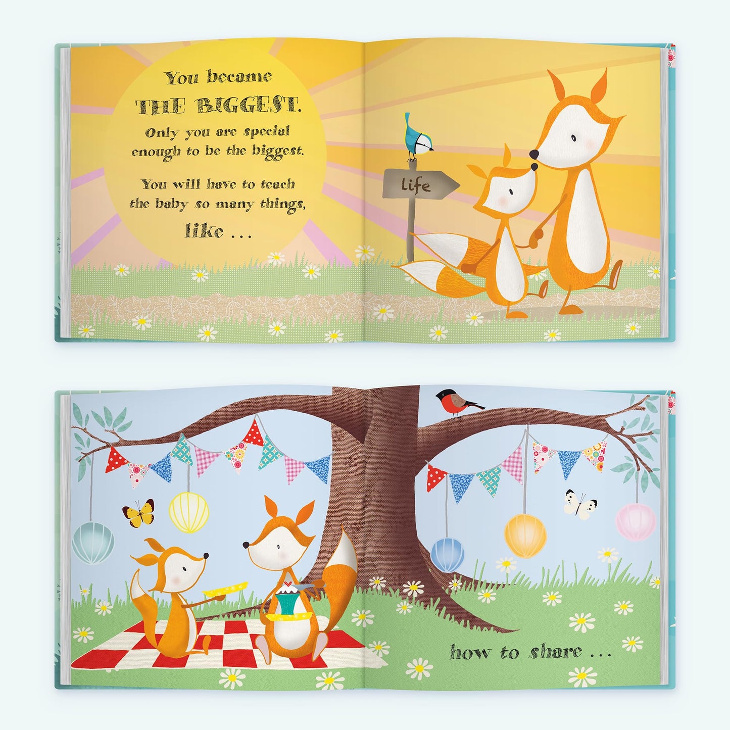 You're The Biggest: A Heartwarming New Sibling Gift Book for Big Brothers or Sisters - Hardcover Keepsake