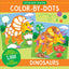 Color-By-Dots Sticker Book - Dinosaurs (Use over 1,900 dot stickers to create 9 incredible scenes)