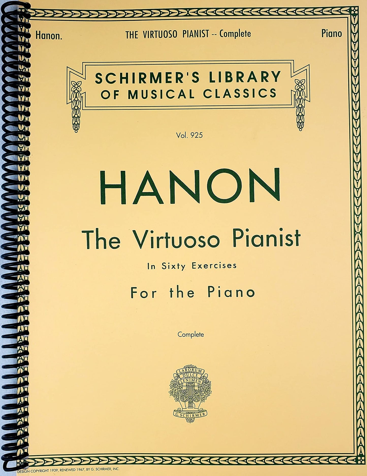Hanon: The Virtuoso Pianist in Sixty Exercises, Complete