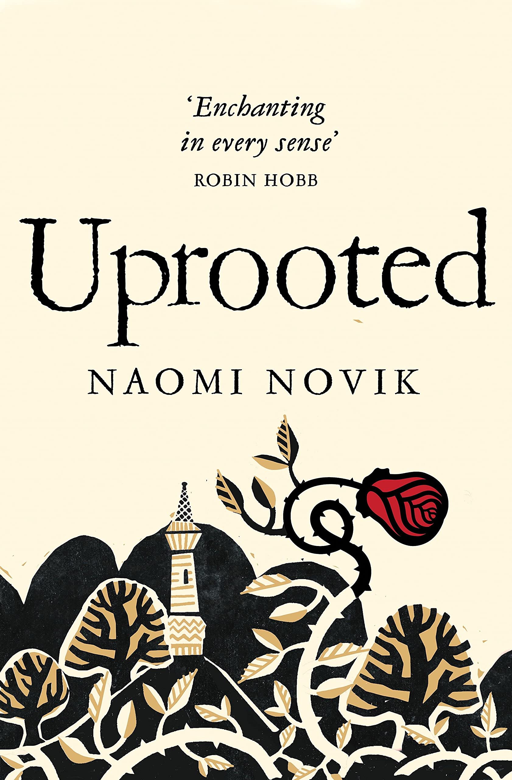 Naomi Novik 2 Books Collection Set (Uprooted & Spinning Silver)