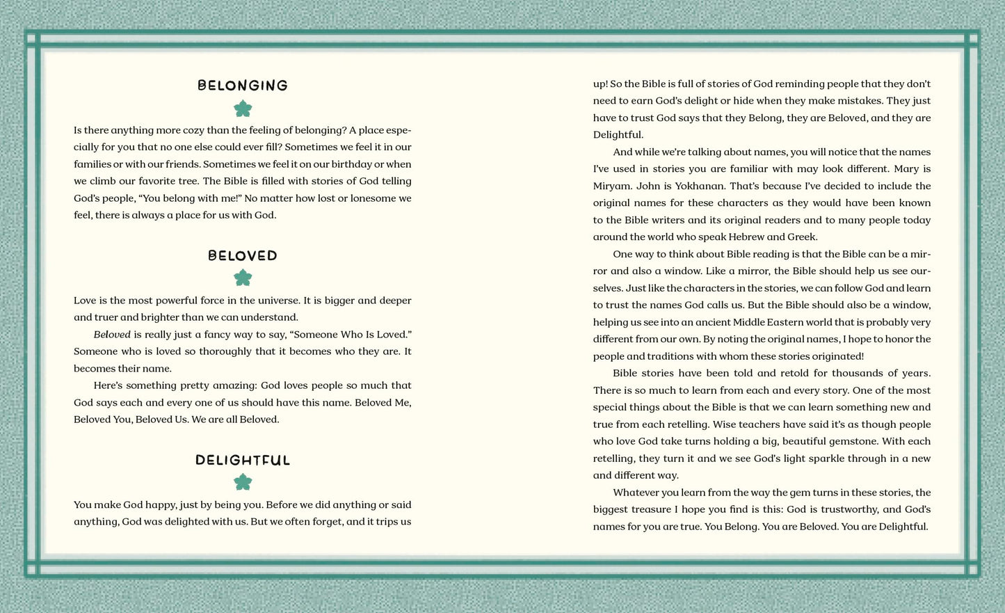 The Book of Belonging: Bible Stories for Kind and Contemplative Kids
