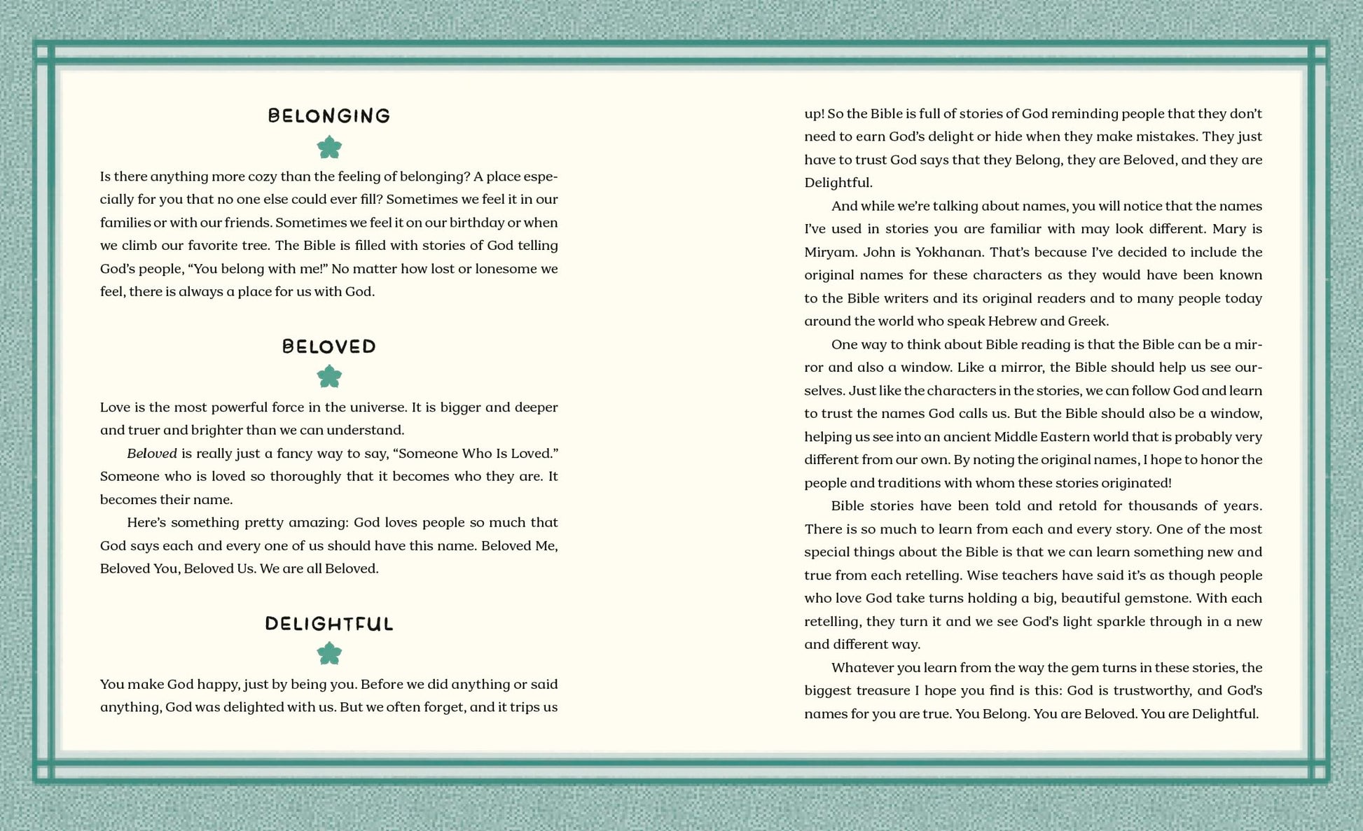 The Book of Belonging: Bible Stories for Kind and Contemplative Kids