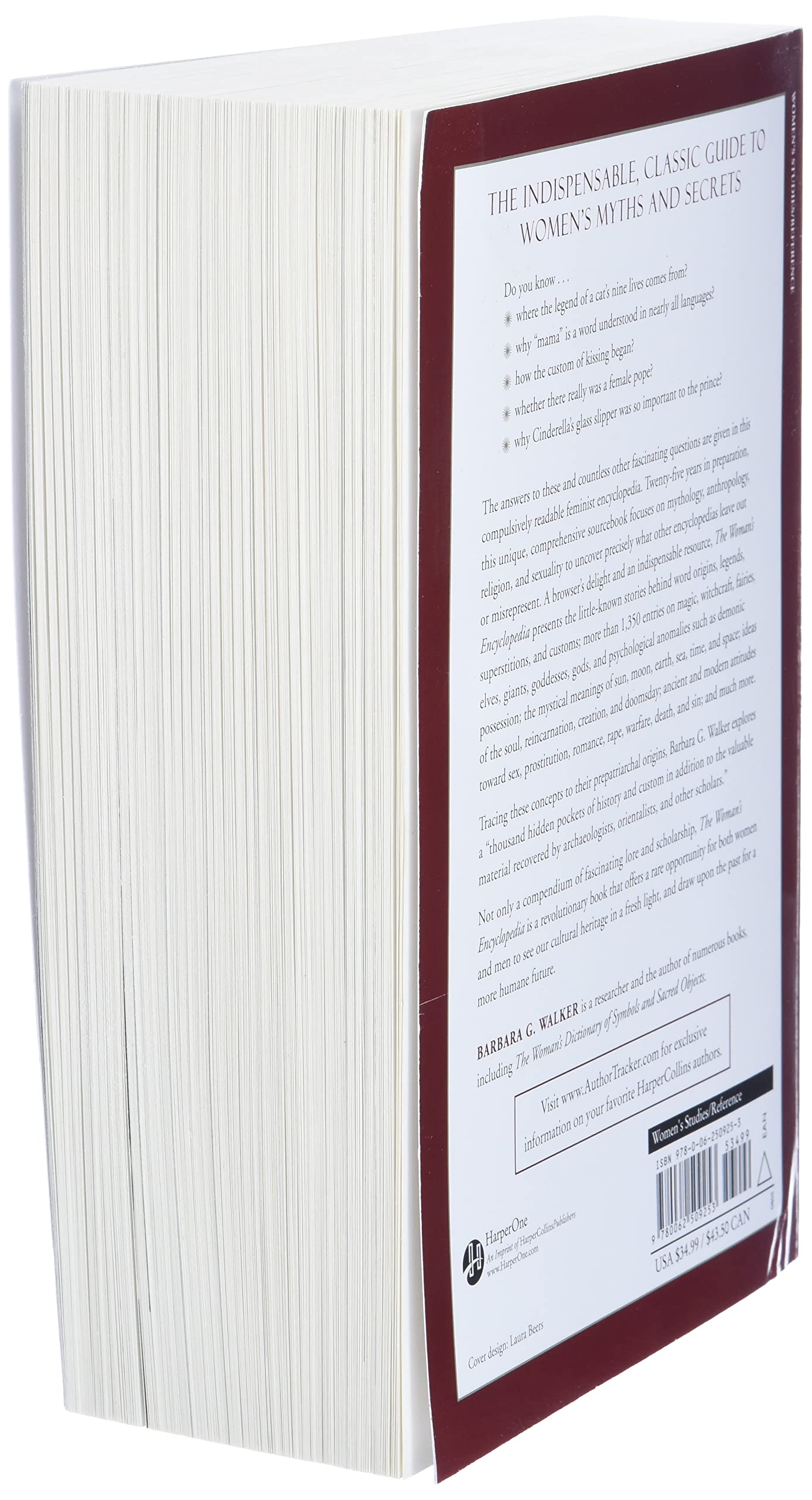 The Woman's Encyclopedia of Myths and Secrets by Walker, Bar