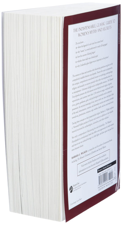 The Woman's Encyclopedia of Myths and Secrets by Walker, Bar