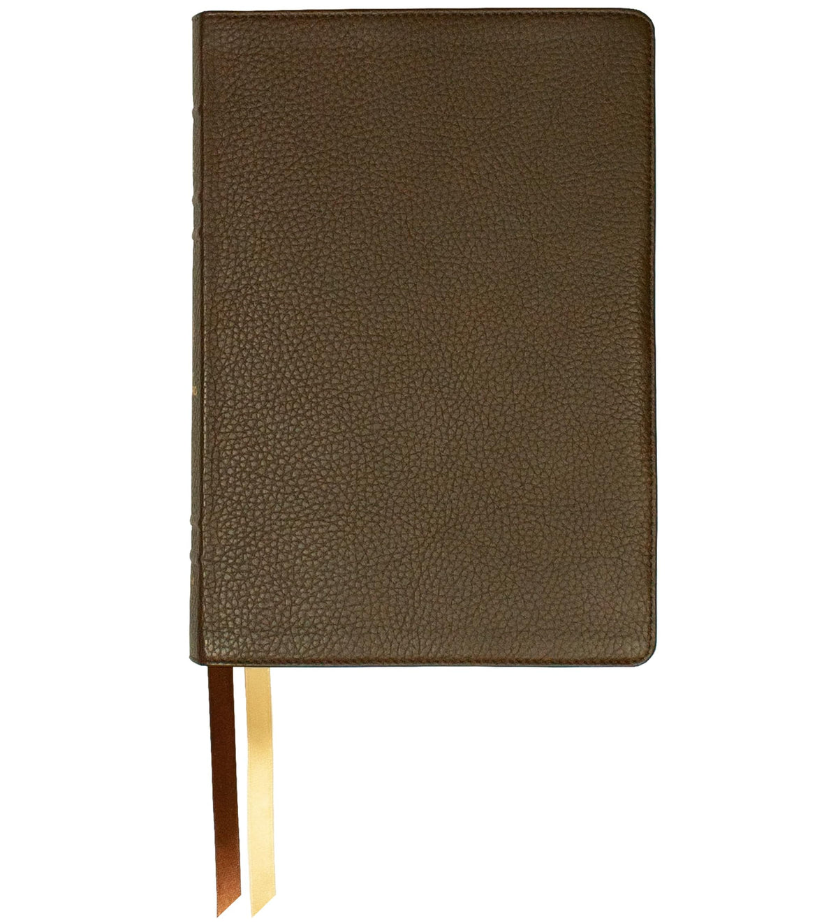 LSB Holy Bible, Giant Print Dark Brown Premium Genuine Leather (Cowhide): Legacy Standard Bible with 13-point Font, Cross References, Concordance, 2 Ribbon Markers, and Gold Gilded Page Edges