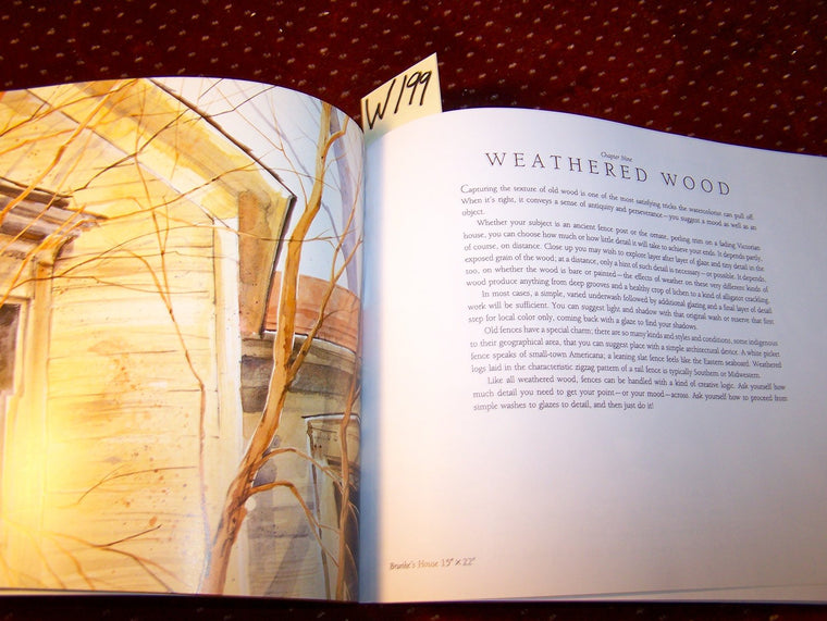 Creating Textures in Watercolor — back cover