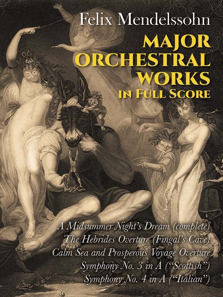 Major Orchestral Works in Full Score (Dover Orchestral Music