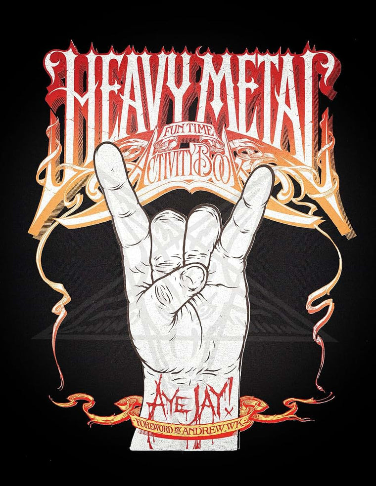 Heavy Metal Fun Time Activity Book