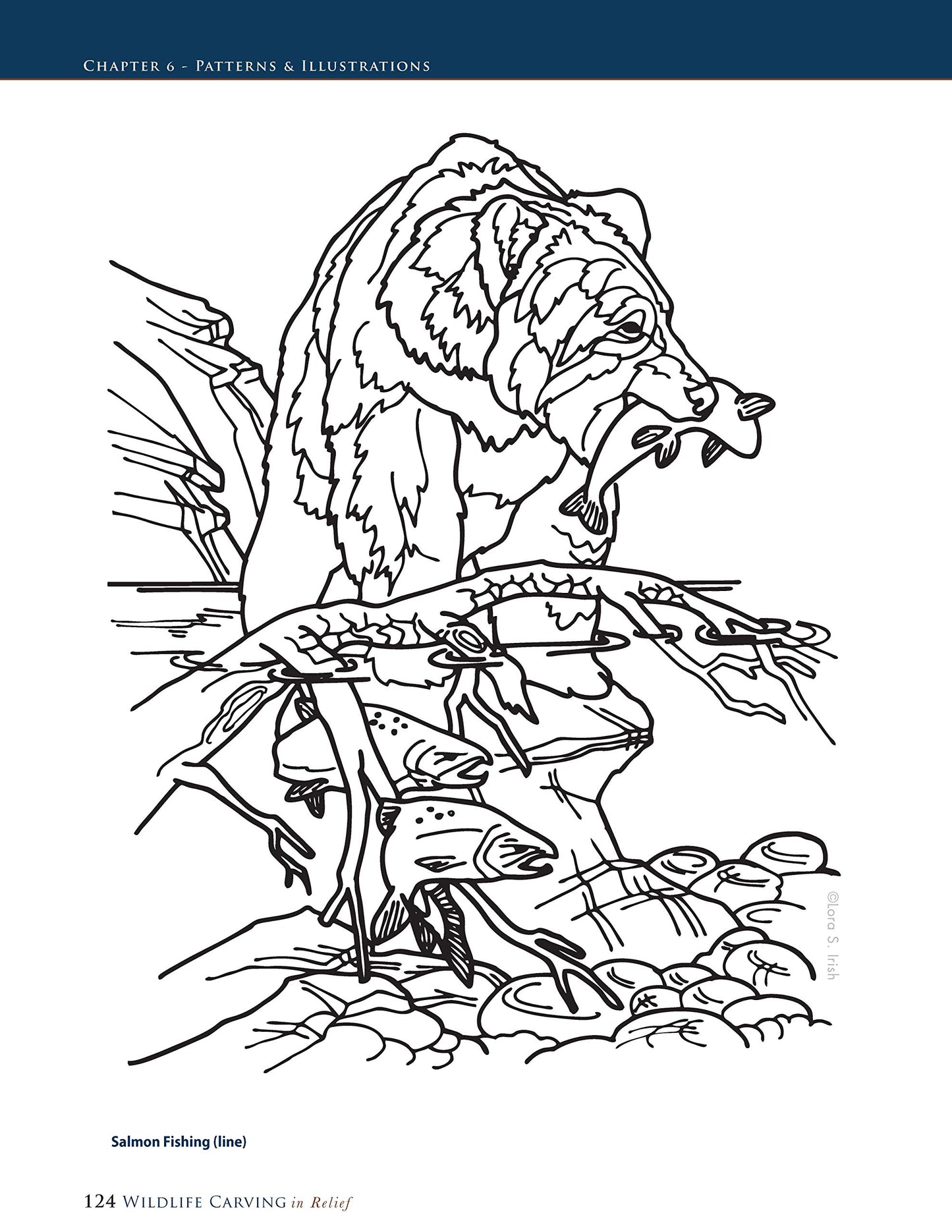 Wildlife Carving in Relief, Second Edition Revised and Expanded: Carving Techniques and Patterns (Fox Chapel Publishing) 39 Line & Shaded Patterns for Deer, Elk, Fish, Buffalo, Bears, Birds, and More